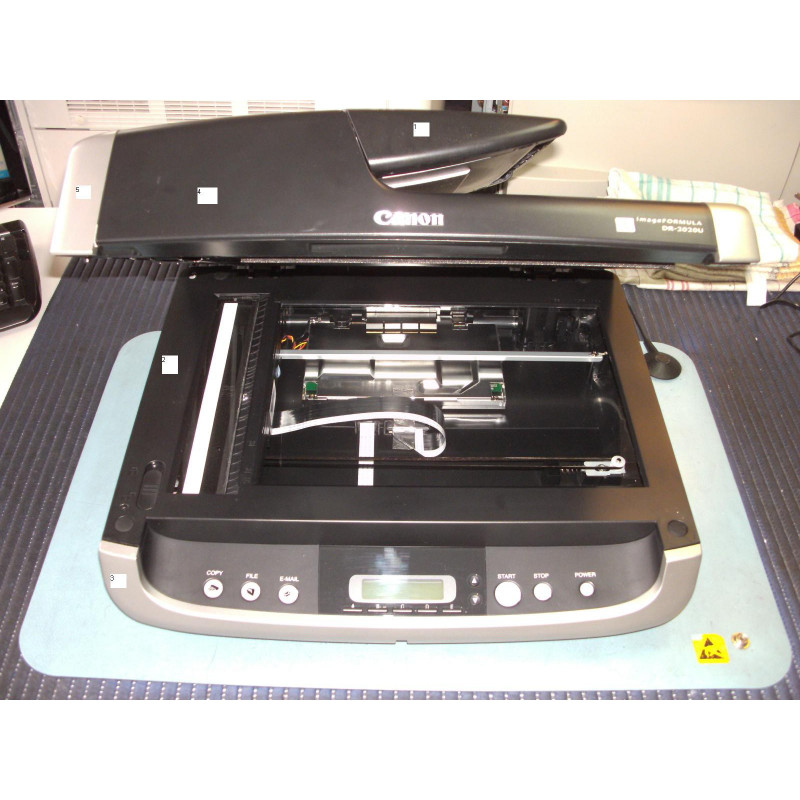 Cover Flatbed Top Canon DR-2020U