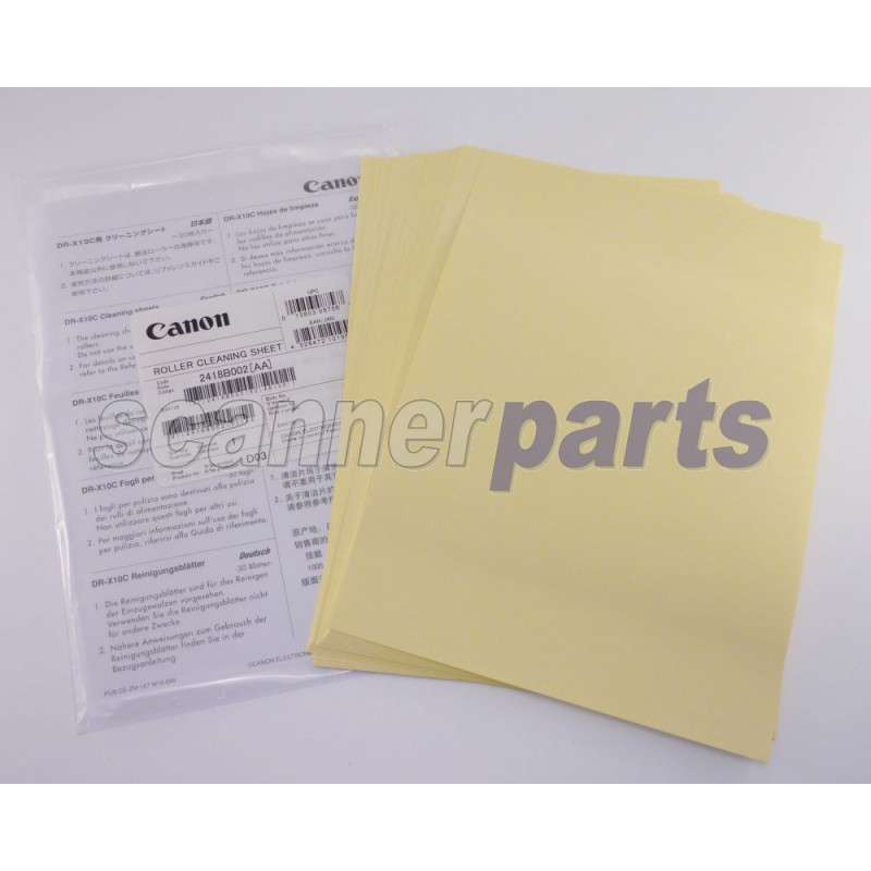 Roller Cleaning Sheet Canon DR-X10C