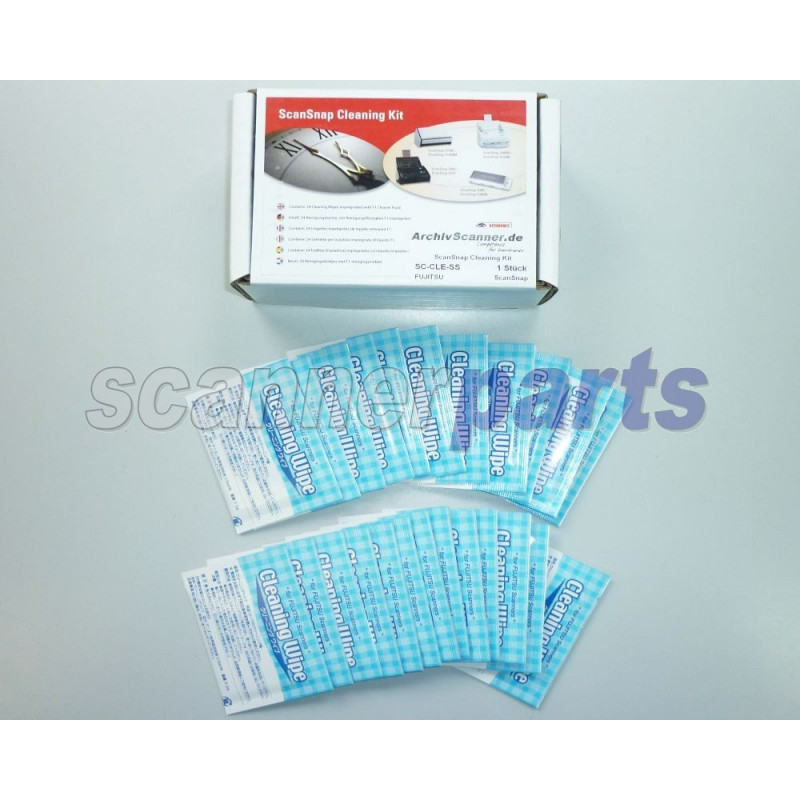 Fujitsu Scanner Cleaning Kit CON-CLE-W24