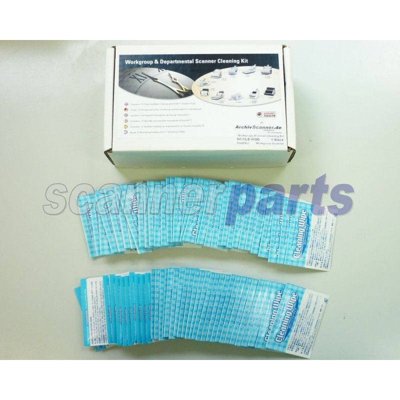 Fujitsu Scanner Cleaning Kit CON-CLE-W72