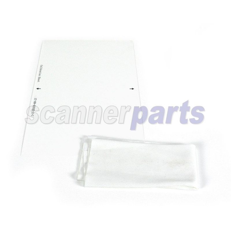 Cleaning fleece and calibration card for Plustek SmartOffice PS286