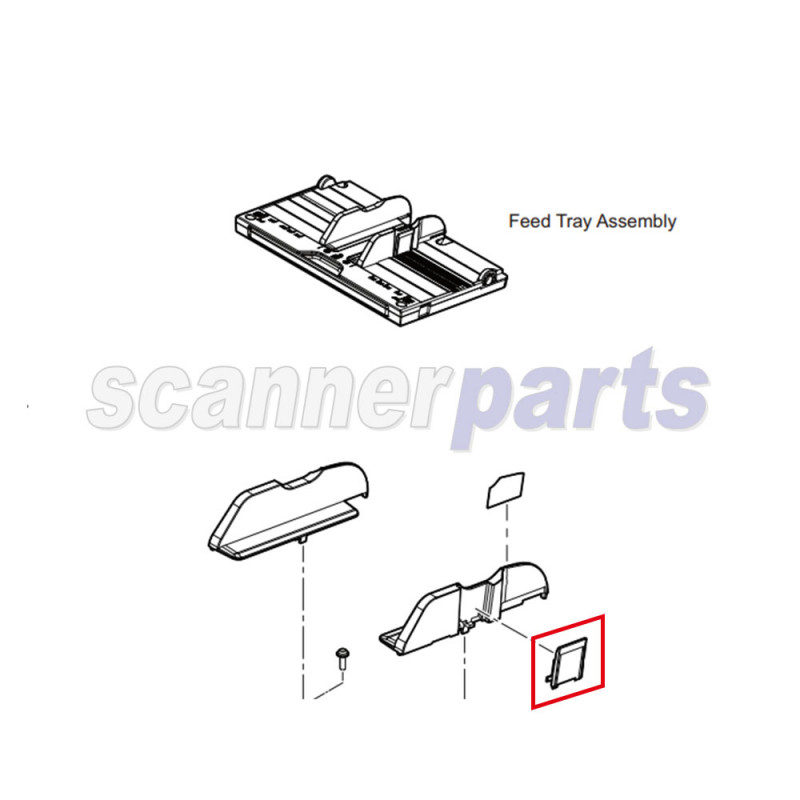 Document Guide Sub R for Panasonic KVS 2087 PNHR2230Y