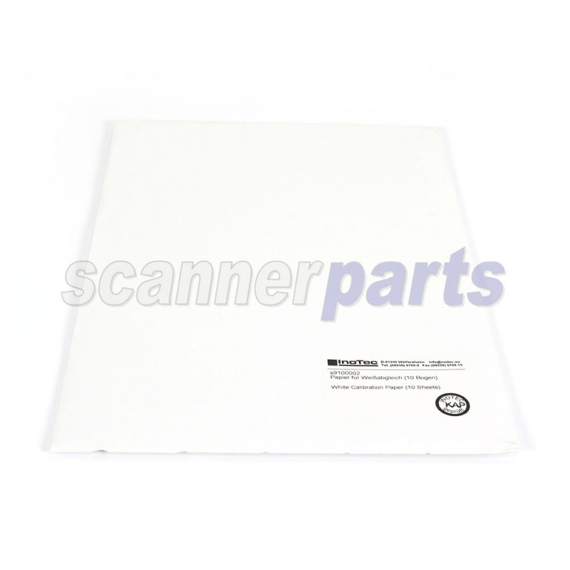 InoTec White Calibration Paper