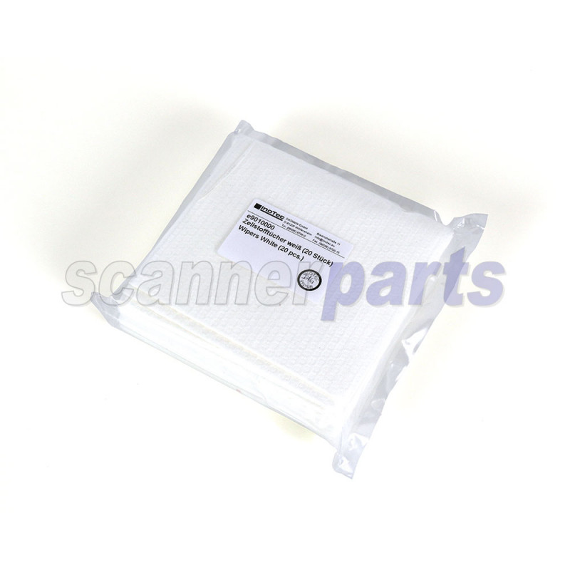 InoTec Wipers White - 20 Pieces