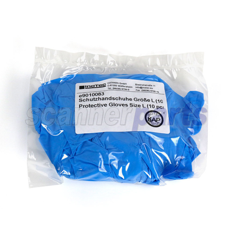 InoTec Protective Gloves Size L - 10 Pieces