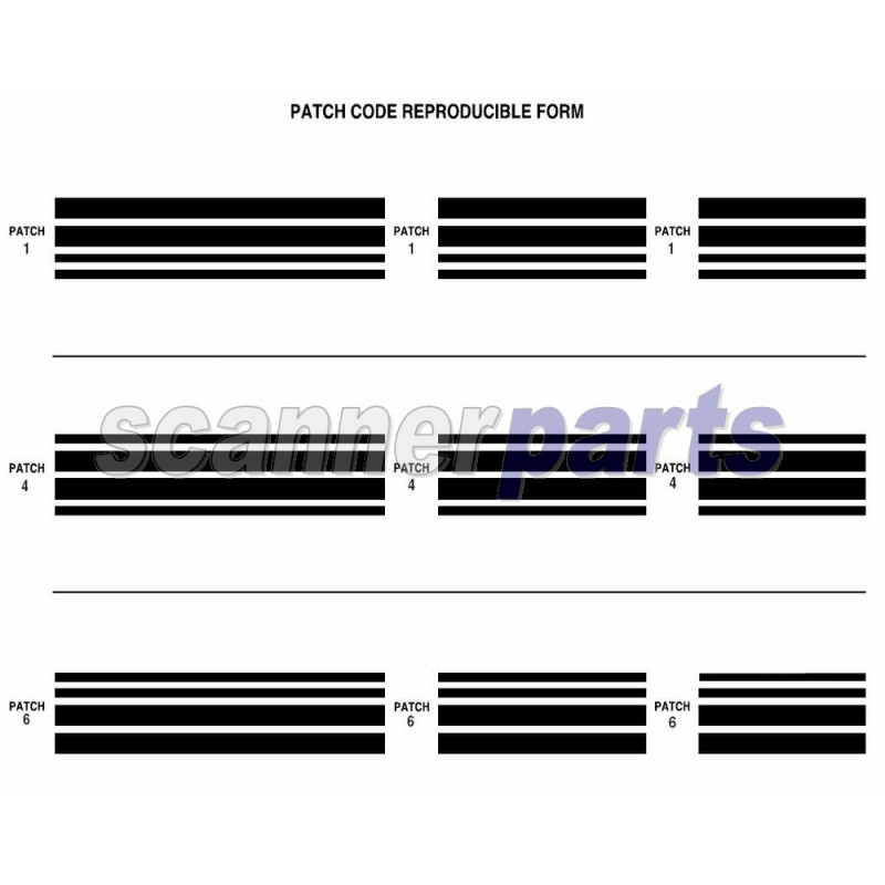 Patch Code Decoder Canon DR6050C, DR7550C, DR9050C